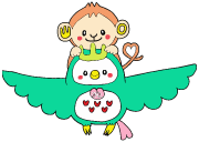 山口市社協 イメージキャラクター タスくん＆ふれっぴー